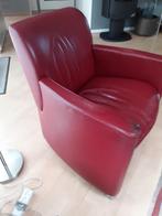 Fauteuil Leolux, Huis en Inrichting, Ophalen, Gebruikt, Minder dan 75 cm, Leer