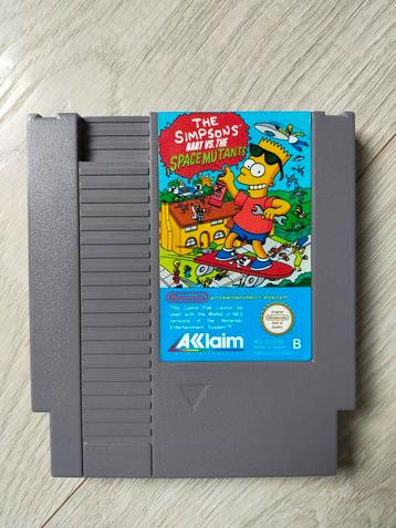 Nintendo The Simpsons: Bart vs. the Space Mutants - NES beschikbaar voor biedingen