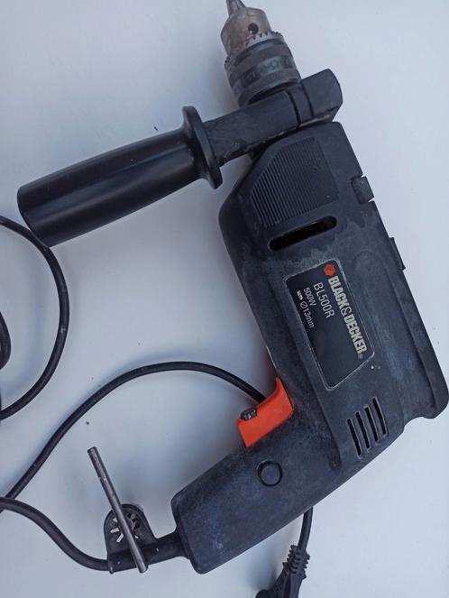 Black & Decker BL500R klopboormachine – Made in England, Doe-het-zelf en Verbouw, Gereedschap | Boormachines, Gebruikt, Boormachine