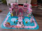 Speelkoffer kasteel Janod prinses ridder kasteelkoffer roze, Ophalen of Verzenden, Gebruikt, Puzzelen