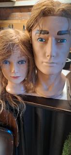 2 Paspoppen Hoofden, Ophalen, Gebruikt, Overige typen, Overige