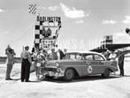 1957 Chevrolet Bel Air Black Widow NASCAR  foto, Verzamelen, Verzenden, Nieuw, Auto's