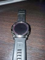 Garmin Fenix 7X Sapphire Solar – Zwart DLC Titanium, Zwart, Garmin, Ophalen of Verzenden, Zo goed als nieuw