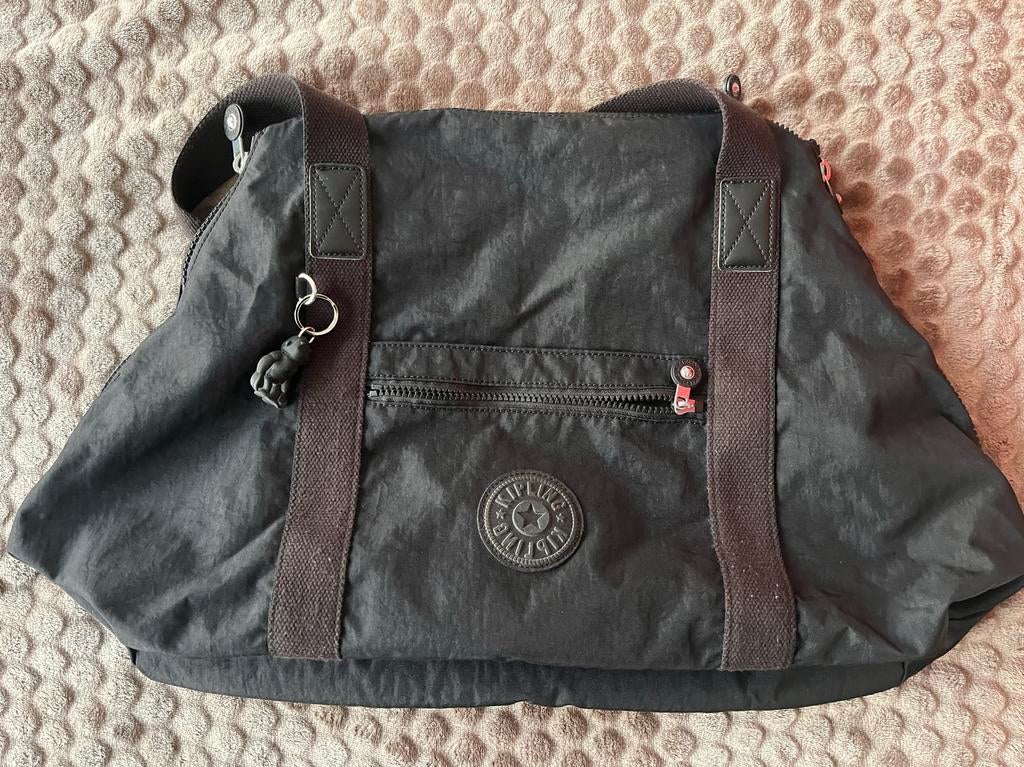 Kipling Reistas - Nauwelijks Gebruikt, 40 tot 60 cm, 20 tot 30 cm, Zwart, Ophalen of Verzenden
