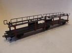 FLEISCHMANN 1471 DB autotransportwagen, 3 assig, goede staat, Gebruikt, Wagon, Ophalen of Verzenden, Fleischmann