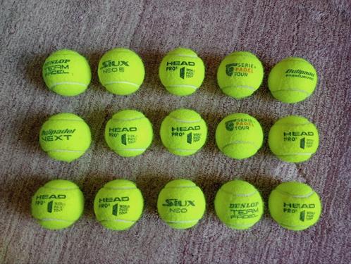 Padel ballen (1-3 dagen gebruikt), Sport en Fitness, Padel, Zo goed als nieuw, Padelballen, Ophalen of Verzenden