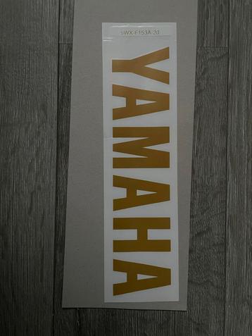 Yamaha TZR50 Sticker goud “YAMAHA”- 5WX-F153A-20 beschikbaar voor biedingen