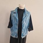 Gilet. De hit van de Zeeman. Spijkerstof mt 38 nieuw!, Kleding | Dames, Blouses en Tunieken, Maat 38/40 (M), Blauw, Zeeman, Nieuw