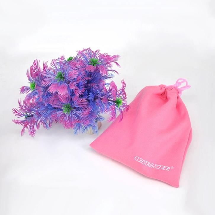 Fluwelen Rose Etui (mèt Gratis verzending), Sieraden, Tassen en Uiterlijk, Beautycases, Nieuw, Roze, Verzenden