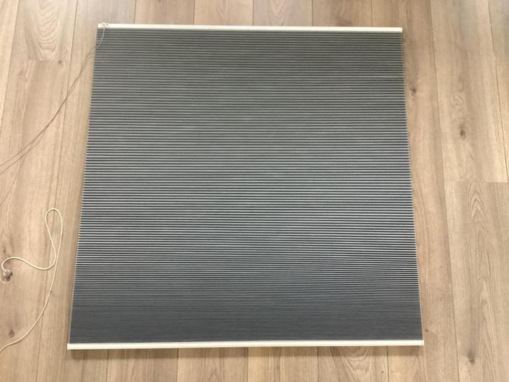 Plisségordijnen, Huis en Inrichting, Stoffering | Gordijnen en Lamellen, Minder dan 100 cm, 50 tot 100 cm, Grijs, Ophalen of Verzenden