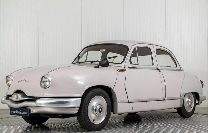 Panhard Dyna Z Z16 (bj 1959), Auto's, Overige Auto's, Bedrijf, Te koop, Benzine, Sedan, Handgeschakeld, Geïmporteerd, Zilver of Grijs