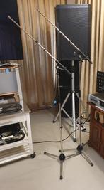 Microfoonstandaards met uitschuifbare hengel, Ophalen, Gebruikt, Instrumentstandaard, Microfoon