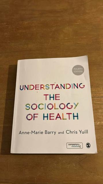 Understanding the sociology of health beschikbaar voor biedingen