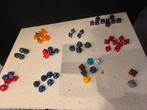 Diverse gekleurde dobbelstenen, meerzijdig, Ophalen of Verzenden, Zo goed als nieuw, Overige typen