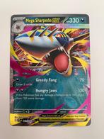 Pokemon Kaart Mega Sharpedo Ex, Ophalen, Nieuw, Losse kaart, Foil
