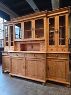 Grote grenen keukenkast | buffetkast | winkelkast, Gebruikt, 200 cm of meer, Niet te achterhalen, Ophalen of Verzenden