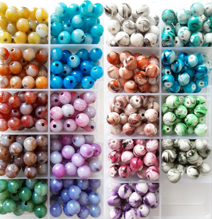 Heel veel nieuwe kralen, Hobby en Vrije tijd, Kralen en Sieraden maken, Nieuw, Kraal, Ophalen of Verzenden