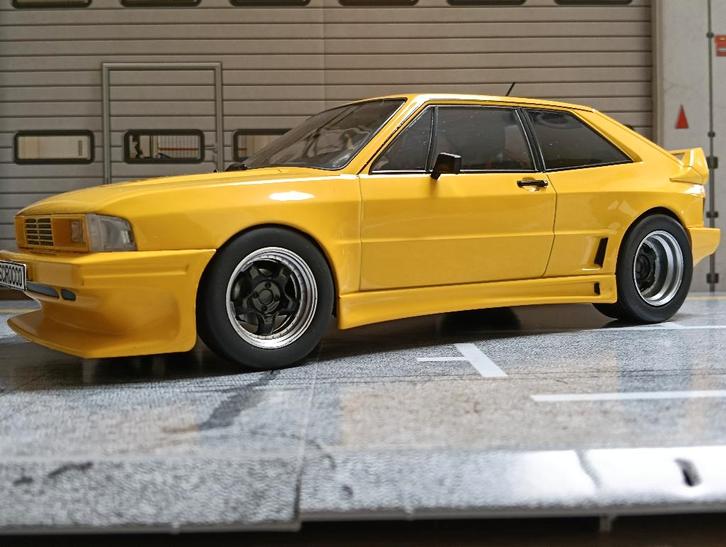 Volkswagen Scirocco MK1 1980 Rieger MCG, Hobby en Vrije tijd, Modelauto's | 1:18, Zo goed als nieuw, Auto, Overige merken, Ophalen of Verzenden