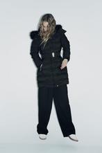 Dames Zara gewatteerd donsjack jas jack winter zwart riem XS, Ophalen of Verzenden, Zo goed als nieuw, Maat 34 (XS) of kleiner