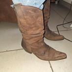 Bruine Sancho Leren Laarzen maat41, Hoge laarzen, Bruin, Ophalen of Verzenden, Sancho