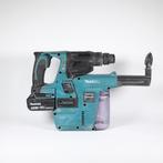 Makita DHR242 Combihamer + DX01 Stofafzuigsysteem + 18v 5.0A, Doe-het-zelf en Verbouw, Gereedschap | Boormachines, Makita, Gebruikt