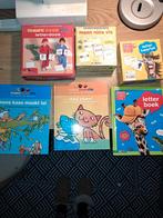 Maan Roos Vis Letterdoos, Letterkwartet en Leesboekjes, Ophalen