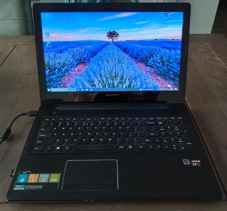 Lenovo Z50 + SSD 120GB, Computers en Software, Windows Laptops, Gebruikt, 15 inch, SSD, 2 tot 3 Ghz, 8 GB, Qwerty, Met videokaart