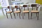 Thonet stoel 118, Riet of Rotan, Bruin, Zo goed als nieuw, Vier