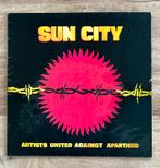 LP Artists United Against Apartheid – Sun City, Ophalen of Verzenden, Zo goed als nieuw, 12 inch