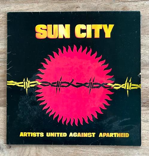 LP Artists United Against Apartheid – Sun City, Cd's en Dvd's, Vinyl | Overige Vinyl, Zo goed als nieuw, 12 inch, Ophalen of Verzenden