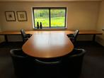 Set van 7 kantoortafels /bureaus/ complete kantooropstelling, Ophalen, Zo goed als nieuw, Bureau