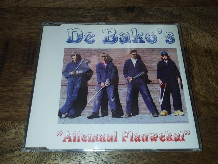 De Bako's - Allemaal Flauwekul [CD Single], Cd's en Dvd's, Cd Singles, Zo goed als nieuw, Pop, Ophalen of Verzenden