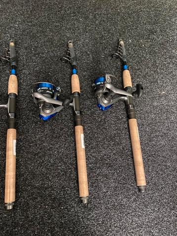 OP=OP laatste 2 telescopische werphengel sets met draad beschikbaar voor biedingen