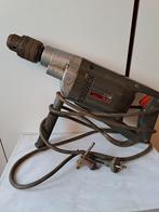 Zware ouderwetse boormachine 500 W met metalen behuizing, Doe-het-zelf en Verbouw, Gereedschap | Boormachines, Ophalen, Zo goed als nieuw