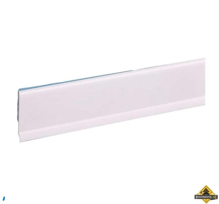Kunststof afwerkprofiel zelfklevend wit 4 x 30 mm 260 cm, Huis en Inrichting, Stoffering | Vloerbedekking, Nieuw, Wit, Ophalen