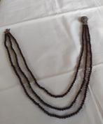 Uit nalatenschap  Zeeuwse rouwketting met zilveren slot., Sieraden, Tassen en Uiterlijk, Kettingen, Ophalen of Verzenden, Gebruikt