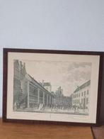 Prent gezicht burger weeshuis Amsterdam, Ophalen