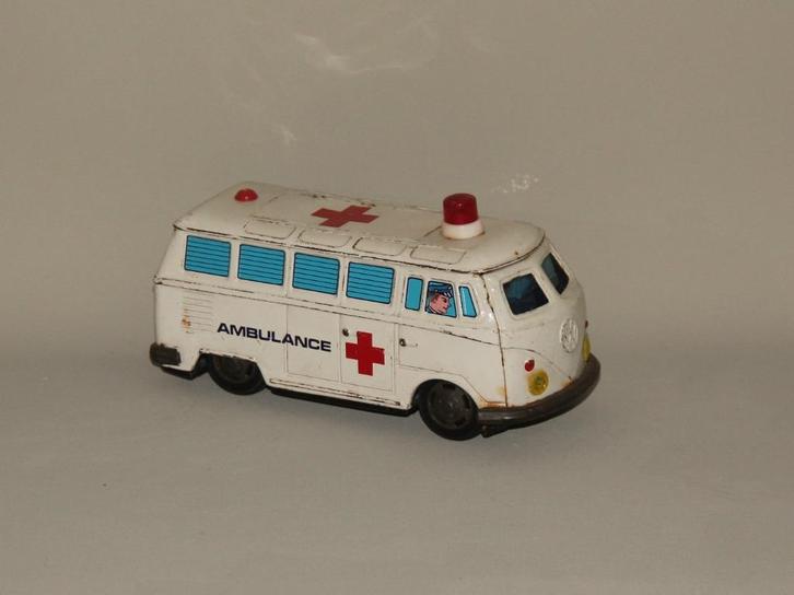 Blikken VW samba bus Ichiko "S", Antiek en Kunst, Antiek | Speelgoed, Ophalen of Verzenden