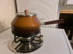 Vintage Fondueset met brander, Witgoed en Apparatuur, Fonduesets, Ophalen of Verzenden, Gebruikt, Brander, Fondueset