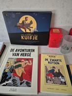 Kuifje - Kleine verzameling oa kerst glazen + hardcover, Verzamelen, Ophalen of Verzenden, Kuifje, Zo goed als nieuw, Beeldje of Figuurtje