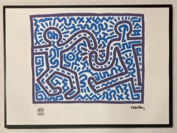 Keith Haring : litho op groot formaat beschikbaar voor biedingen
