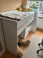 Mooie halfhoogslaper, Kinderen en Baby's, Kinderkamer | Stapelbedden en Hoogslapers, Ophalen, Zo goed als nieuw, Halfhoogslaper