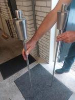 aluminium fakkels 2x, Tuin en Terras, Fakkels, Ophalen, Zo goed als nieuw