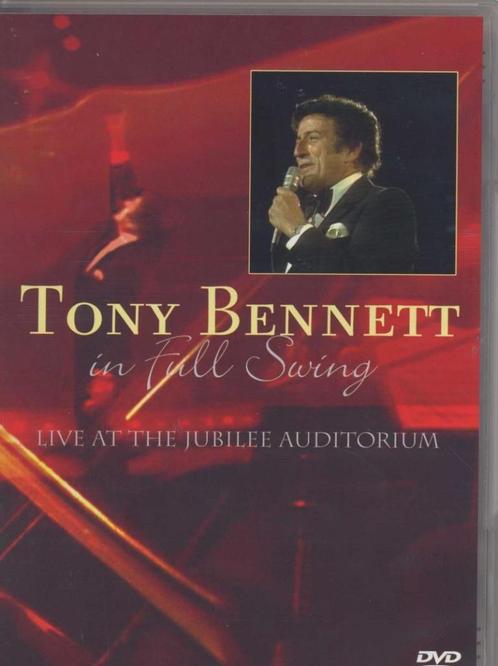 Tony Bennett - In Full Swing DVD, Cd's en Dvd's, Dvd's | Muziek en Concerten, Zo goed als nieuw, Muziek en Concerten, Alle leeftijden