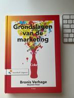 Bronis Verhage - Grondslagen van de marketing, 9e druk, Boeken, Ophalen of Verzenden, Zo goed als nieuw, Economie en Marketing