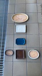 Bonsai onderschotels onderschalen suiban, Ophalen of Verzenden, Hout, Minder dan 30 cm