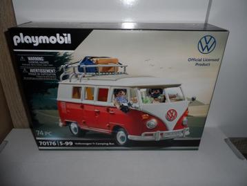 Playmobil 70176 - Volkswagen T1 Camping Bus *Nieuw in doos* beschikbaar voor biedingen