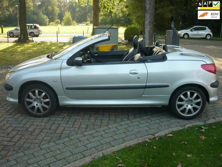 Peugeot 206 CC 2.0-16V, Auto's, Peugeot, Particulier, Te koop, ABS, Airbags, Centrale vergrendeling, Elektrische buitenspiegels
