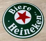 Bier  reclamebord Heineken plastic, Ophalen of Verzenden, Reclamebord, Plaat of Schild, Heineken