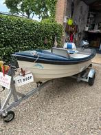Platon vis/toerboot, Watersport en Boten, Vis- en Consoleboten, Ophalen, Tot 10 pk, Zo goed als nieuw, 3 tot 6 meter